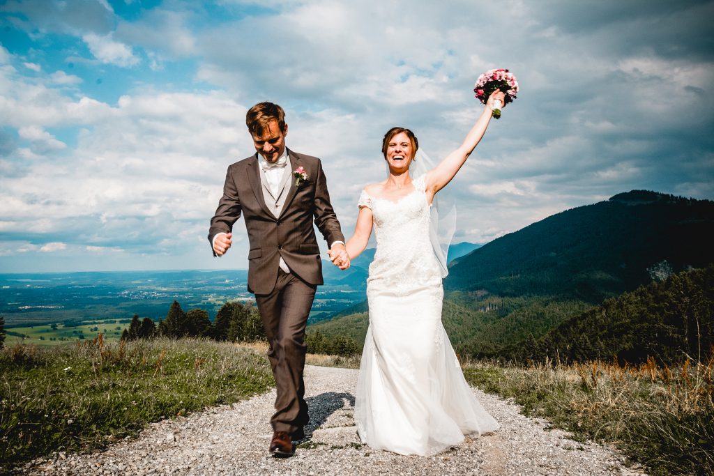 Brautpaarshooting Tregler Alm