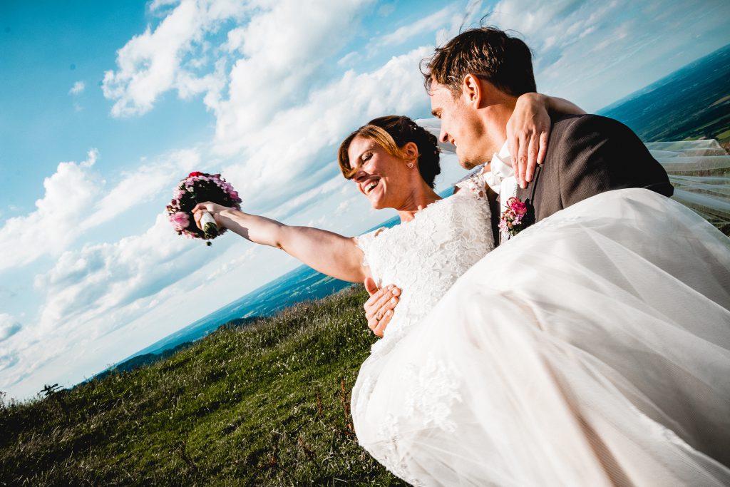 Brautpaarshooting Tregler Alm