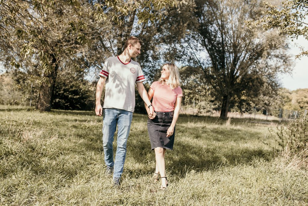 Pärchenfotos Hachinger Bach