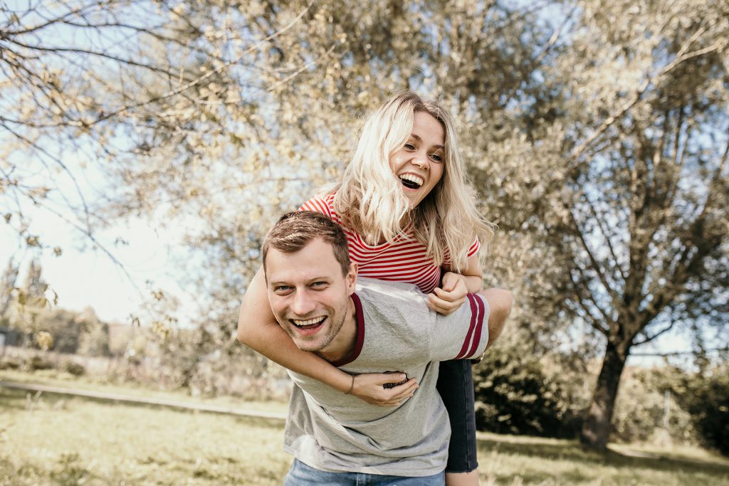 Pärchenfotos Hachinger Bach