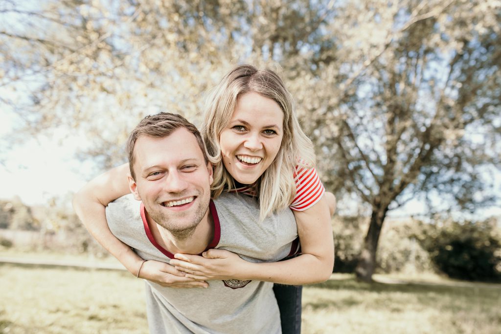 Pärchenfotos Hachinger Bach