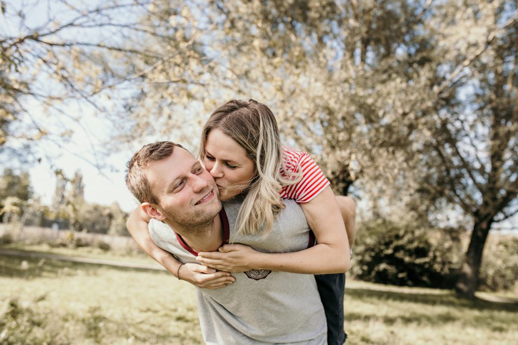 Pärchenfotos Hachinger Bach