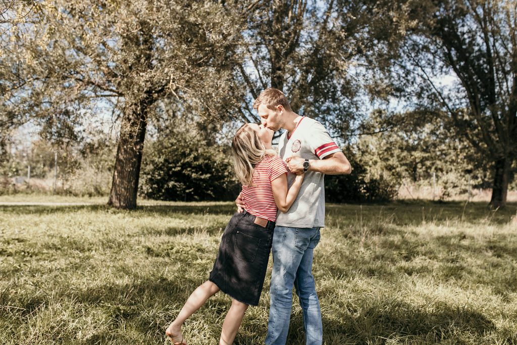 Pärchenfotos Hachinger Bach